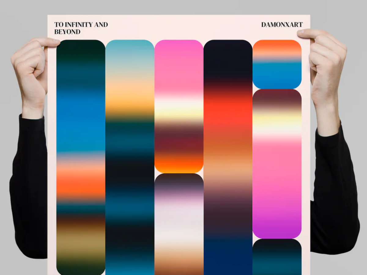 Color in motion with DAMONXART